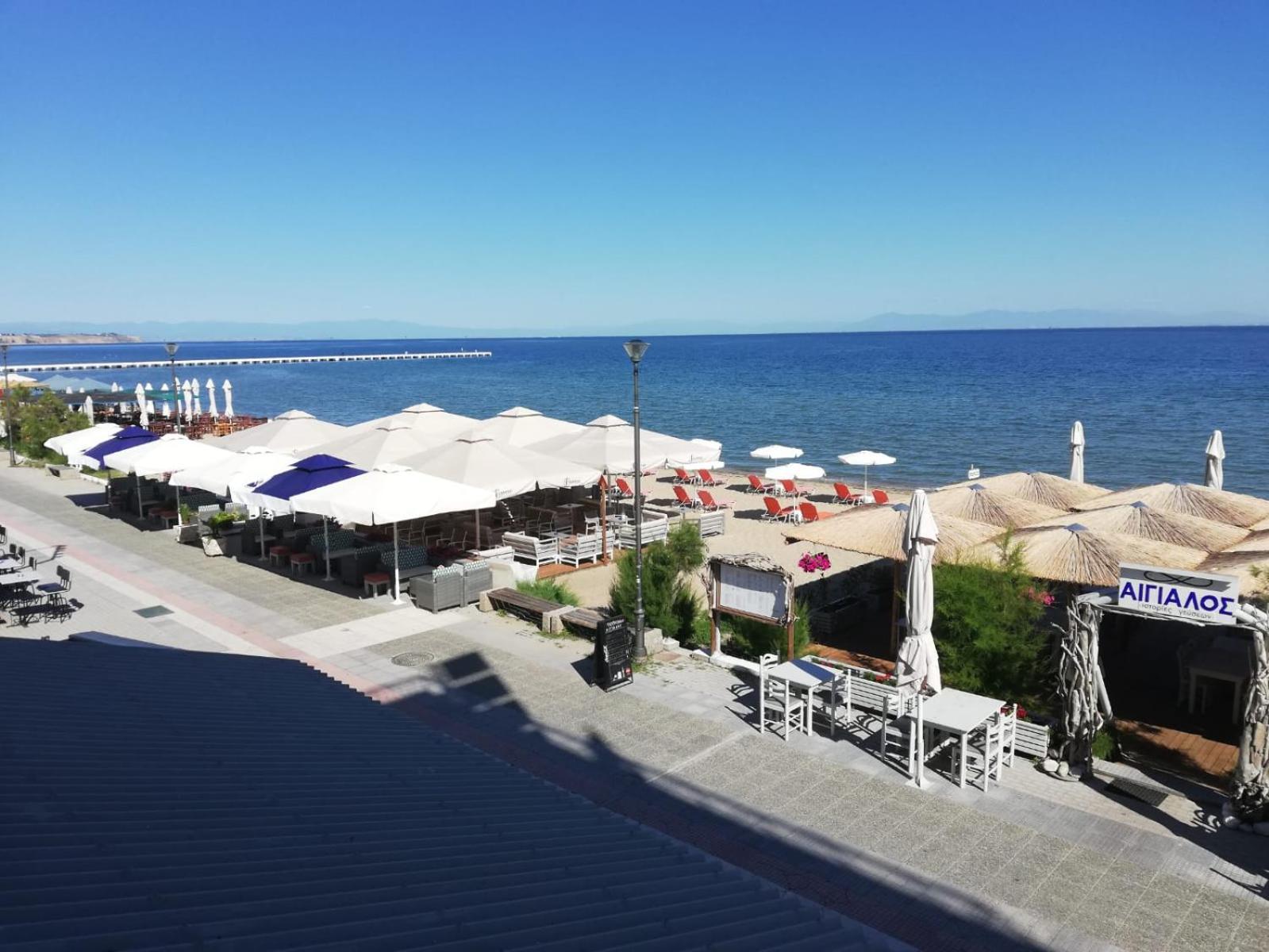 Aktis Sea View Studios Peraía Eksteriør billede